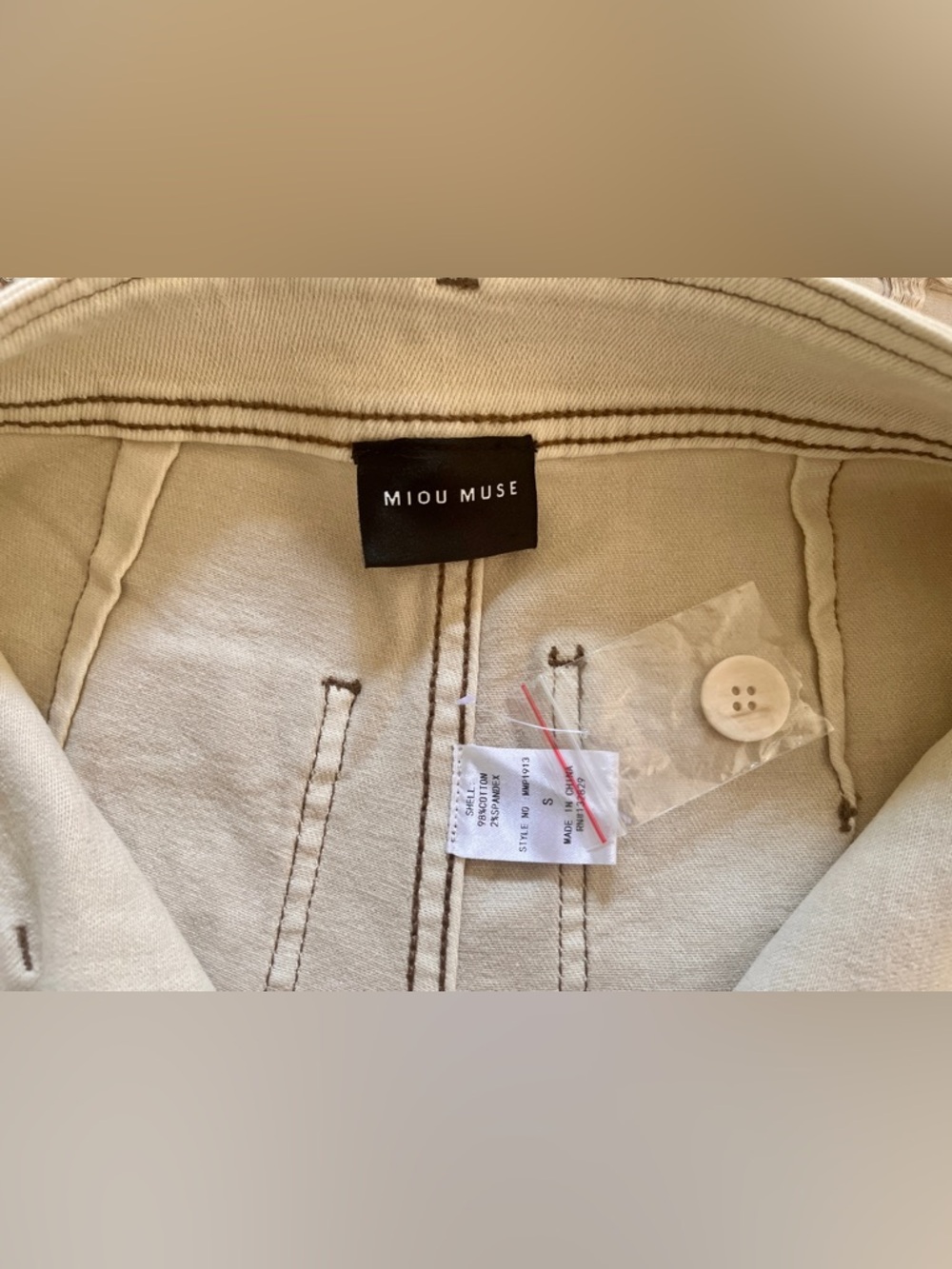 NWOT Miou Muse High-Rise Wide Leg Jeans - Picture 7 of 8